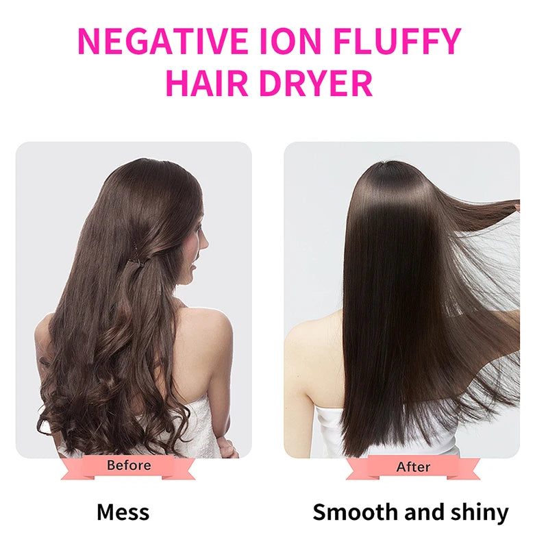 Hair Dryer Brush Portable Hot Air Brush