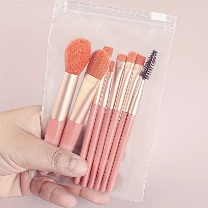 Makeup Brushes 8Pcs Set Travel Makeup Brush K