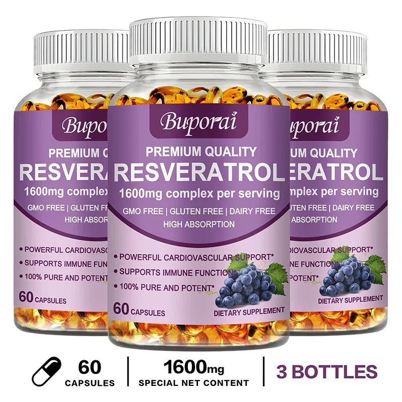 Resveratrol – Natural Antioxidant for Heart & Health