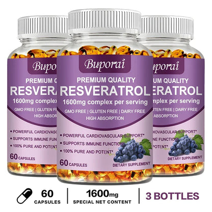 Resveratrol – Natural Antioxidant for Heart & Health