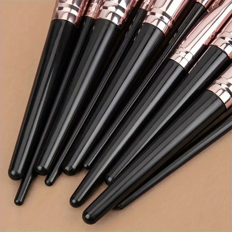 3-20PCS Professional Makeup Brush Set Soft Fluffy Kabuki