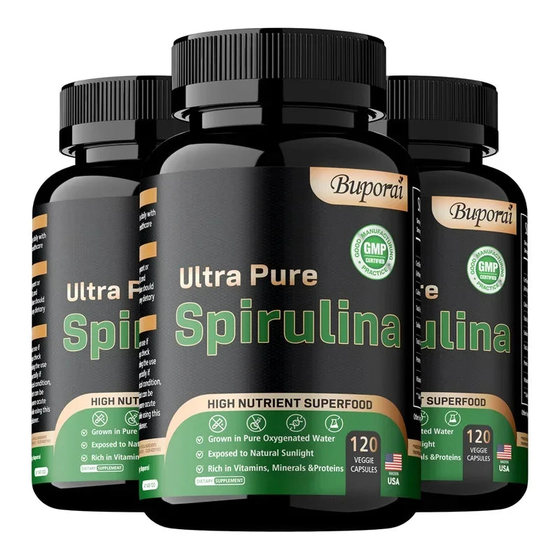 Organic Spirulina - Detoxification, Immune System, Cardiovascular Health