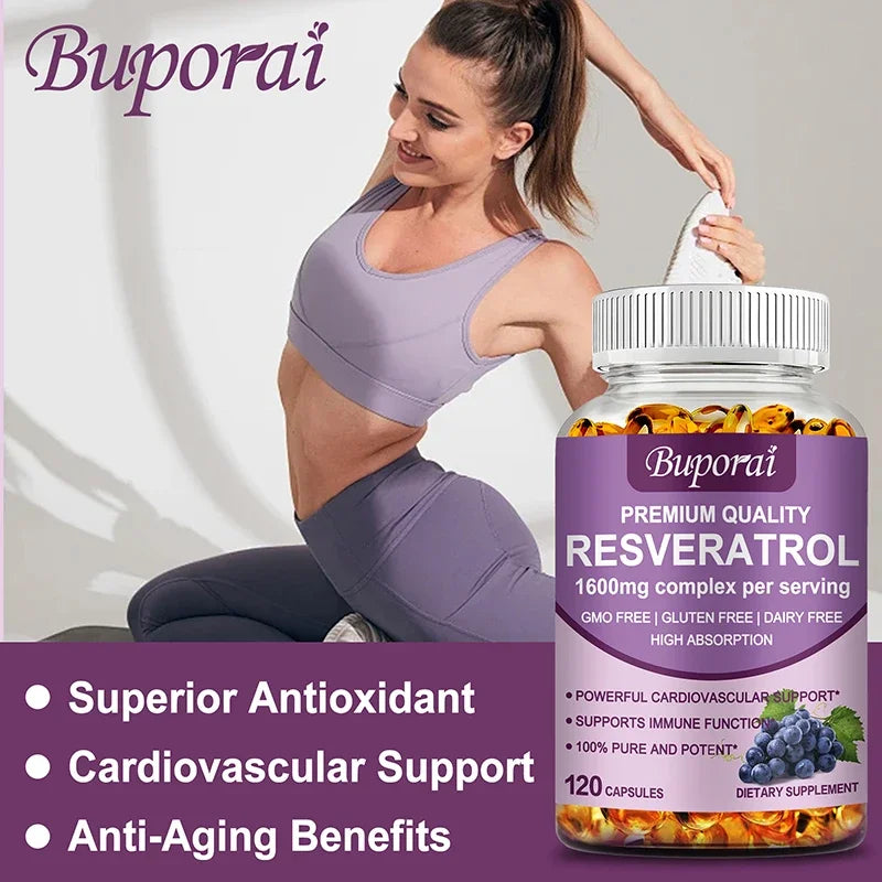 Resveratrol – Natural Antioxidant for Heart & Health