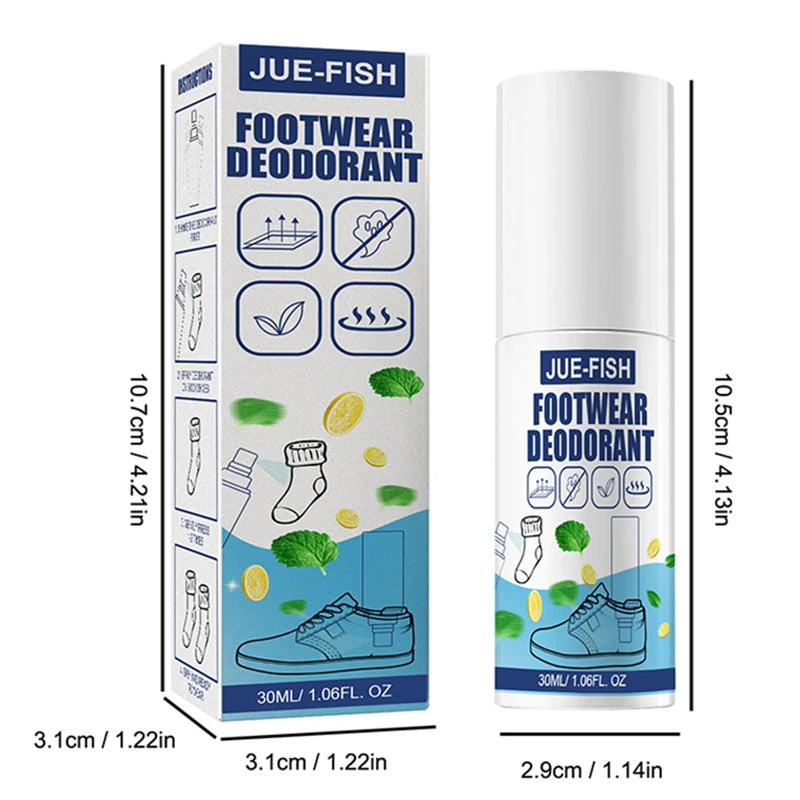 Shoe Odor Removal Spray – Foot & Footwear Freshener