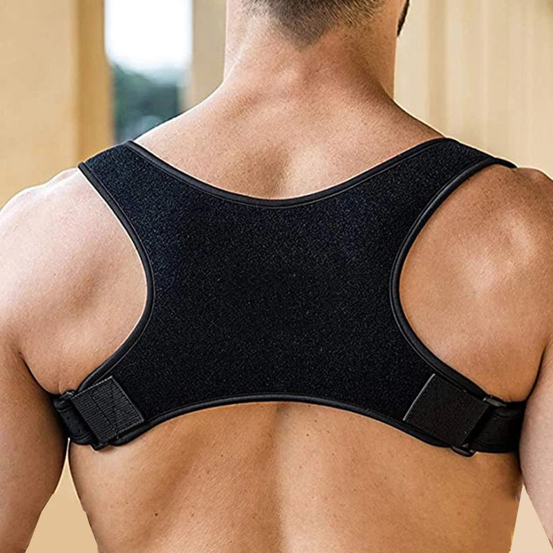Adjustable Posture Corrector Back Brace Shoulder Support Prevention Humpback