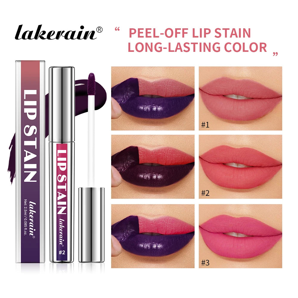 Long-Lasting Waterproof Lip Stain – Pink
