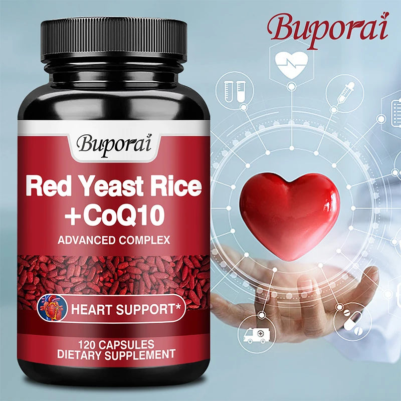 Red Yeast Rice + CoQ10 – Heart, Skin & Brain Support