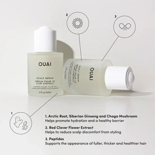 OUAI Scalp Serum 60ml – Hydrating & Thickening