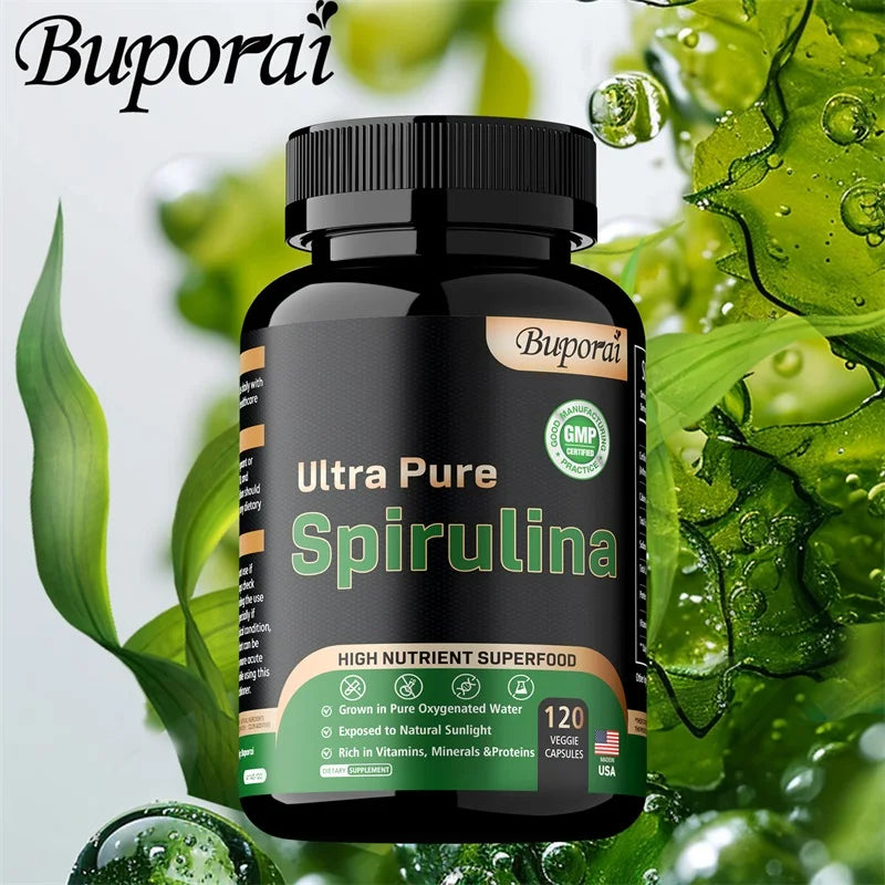 Organic Spirulina - Detoxification, Immune System, Cardiovascular Health