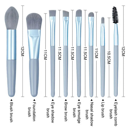Makeup Brushes 8Pcs Set Travel Makeup Brush K