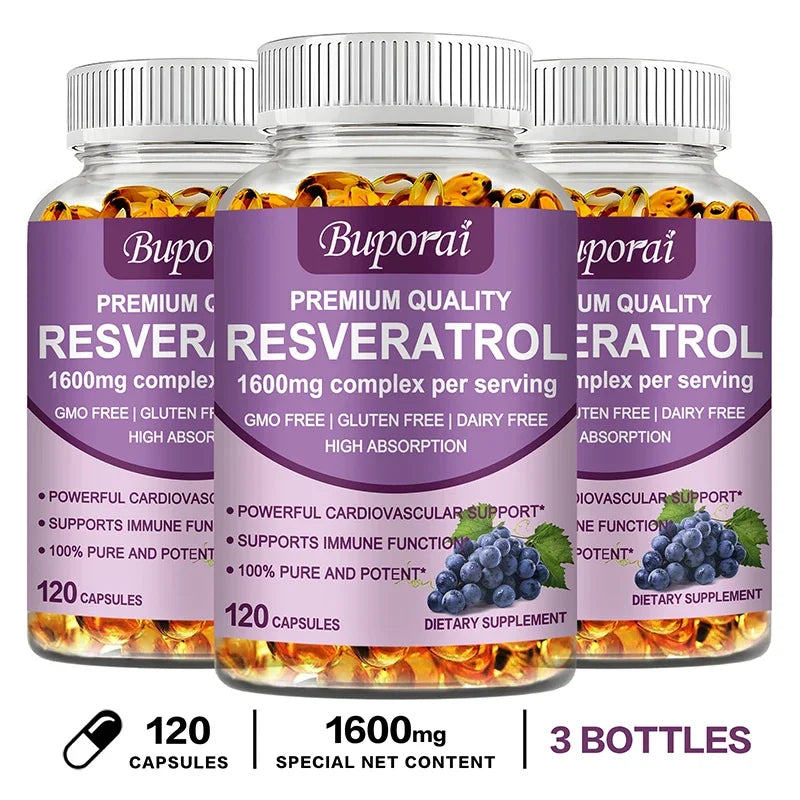 Resveratrol – Natural Antioxidant for Heart & Health