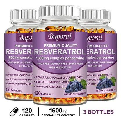 Resveratrol – Natural Antioxidant for Heart & Health