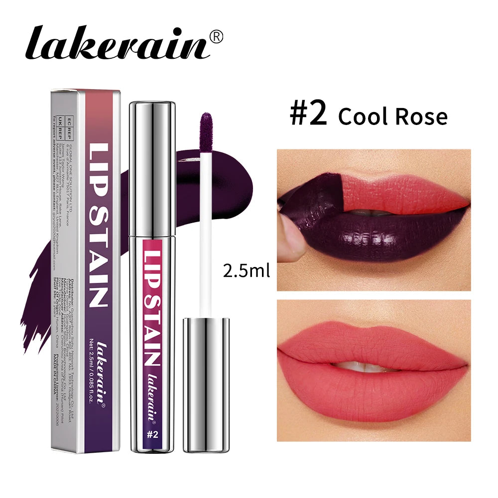 Long-Lasting Waterproof Lip Stain – Pink