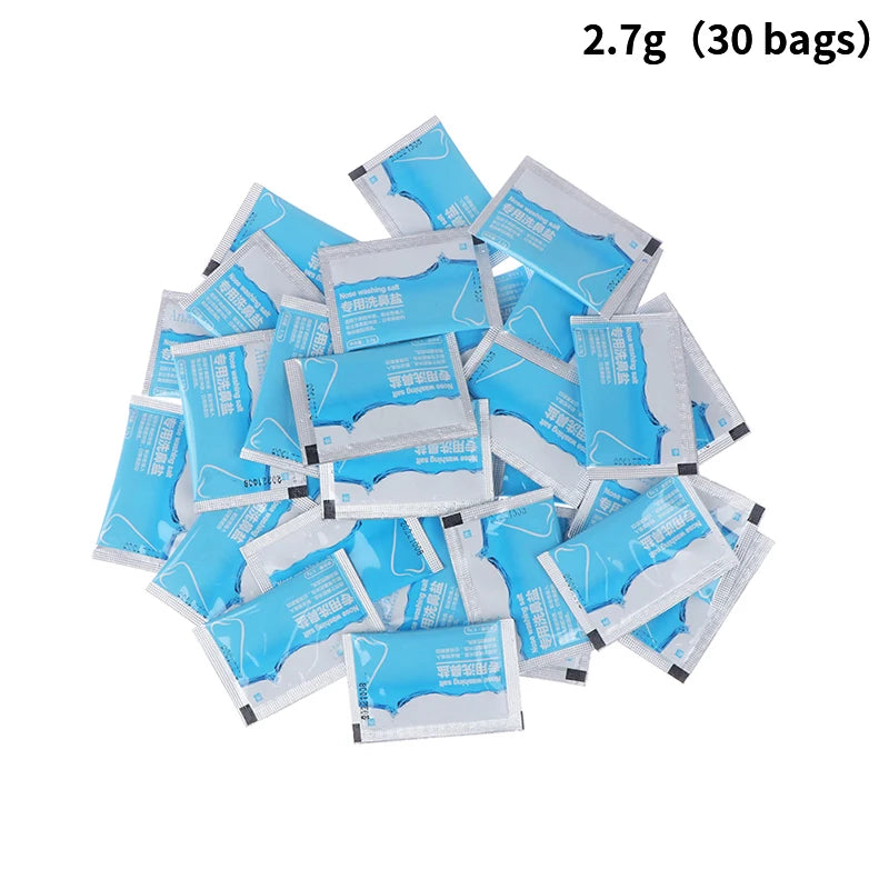 30pcs Nasal Rinse Salt – Allergy & Sinus Relief
