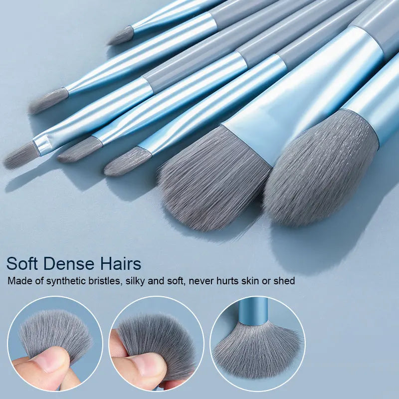 Makeup Brushes 8Pcs Set Travel Makeup Brush K