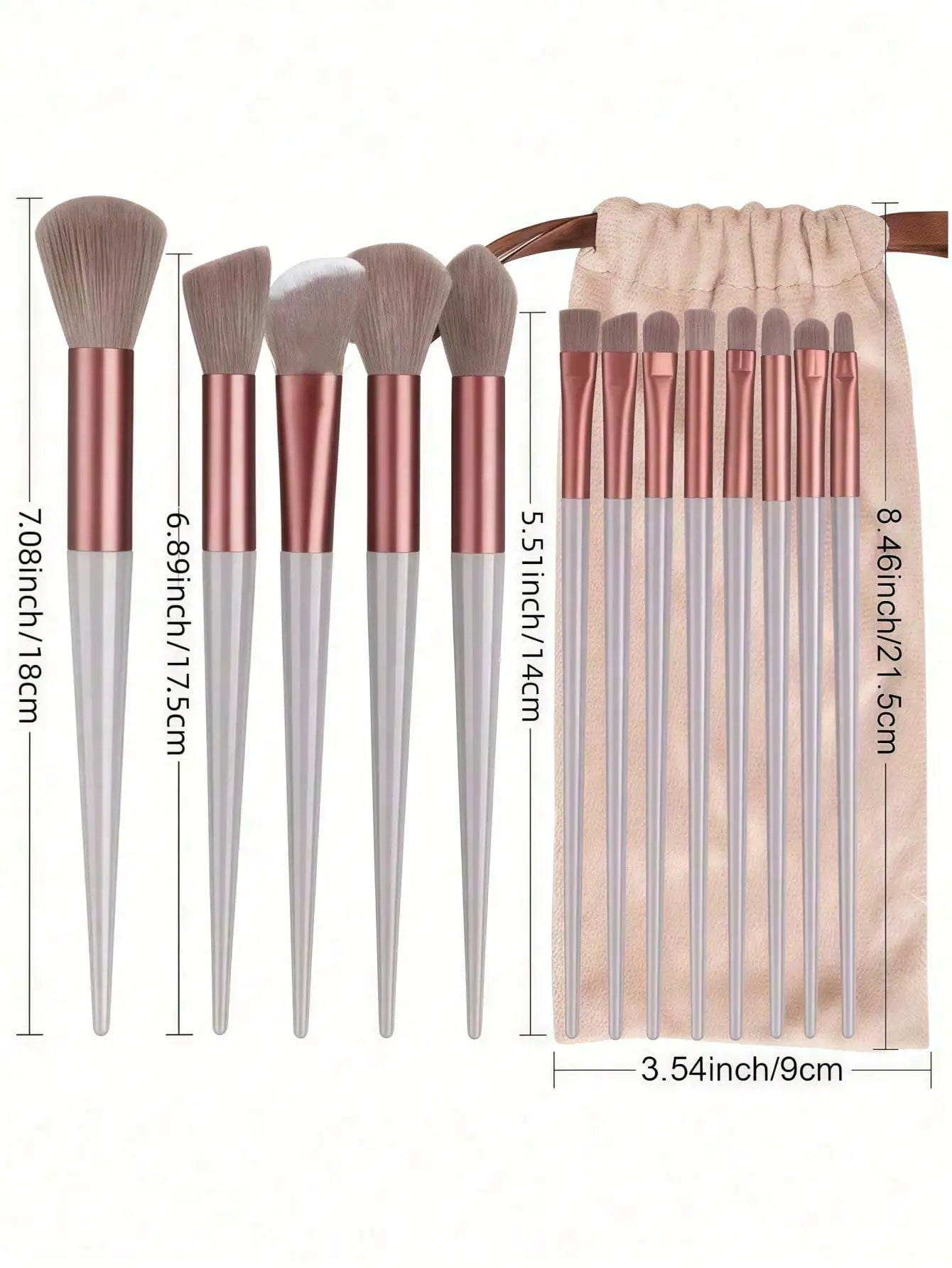 13 Soft and Fluffy Professional Makeup Brushes