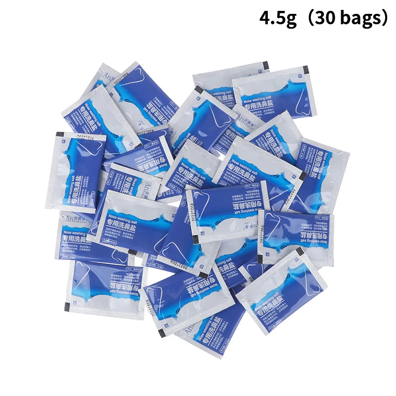 30pcs Nasal Rinse Salt – Allergy & Sinus Relief
