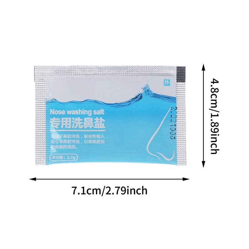 30pcs Nasal Rinse Salt – Allergy & Sinus Relief