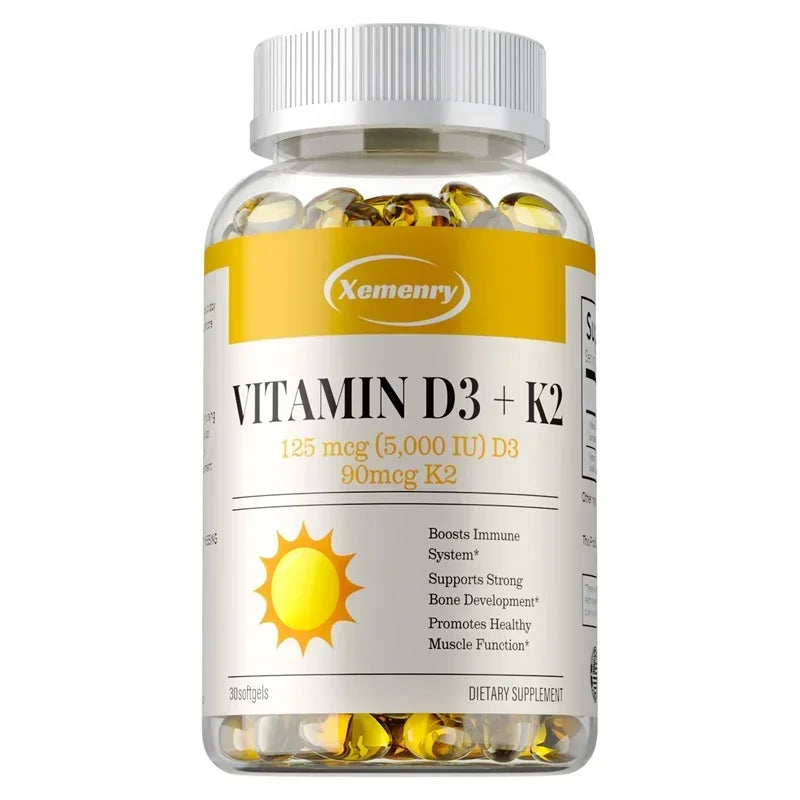 Vitamin D3 K2 Immunity Joint Heart Bone Sleep Support