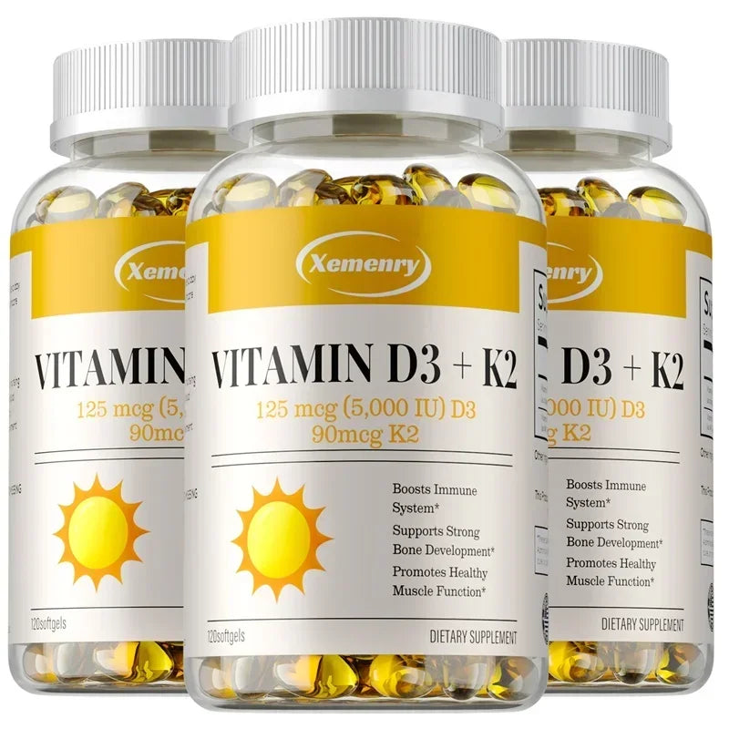 Vitamin D3 K2 Immunity Joint Heart Bone Sleep Support