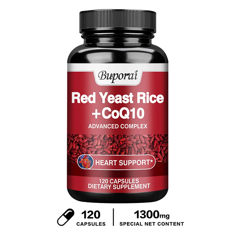 Red Yeast Rice + CoQ10 – Heart, Skin & Brain Support