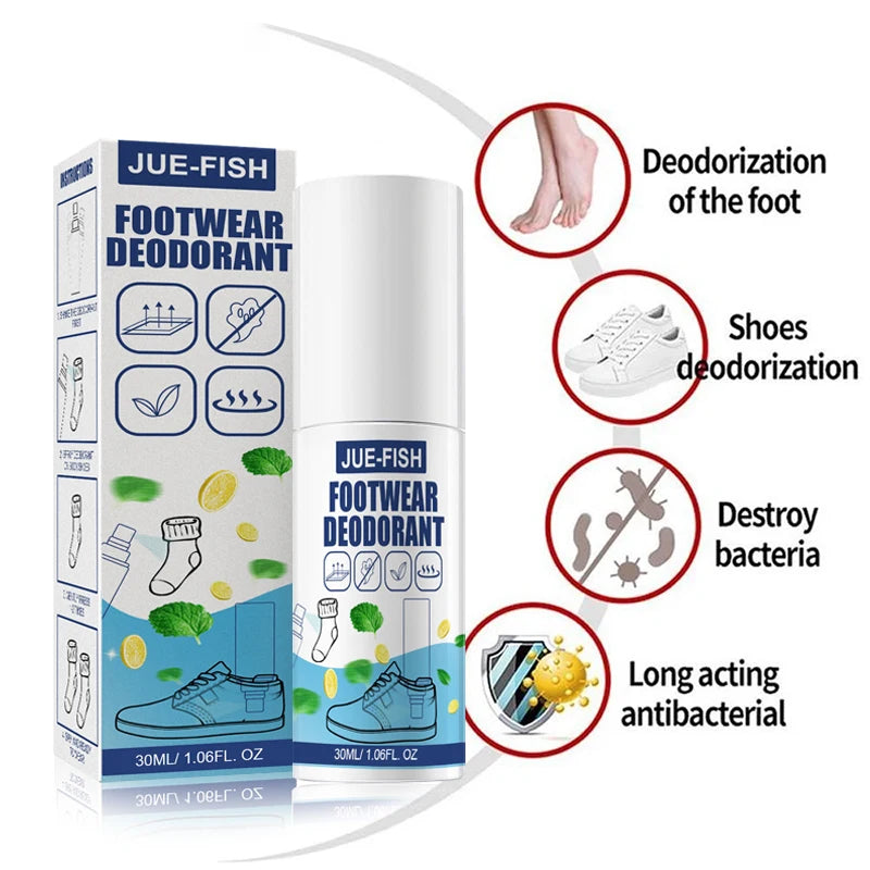 Shoe Odor Removal Spray – Foot & Footwear Freshener