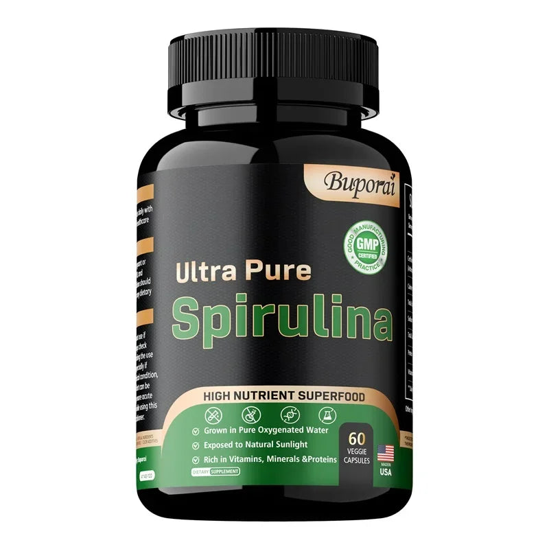 Organic Spirulina - Detoxification, Immune System, Cardiovascular Health