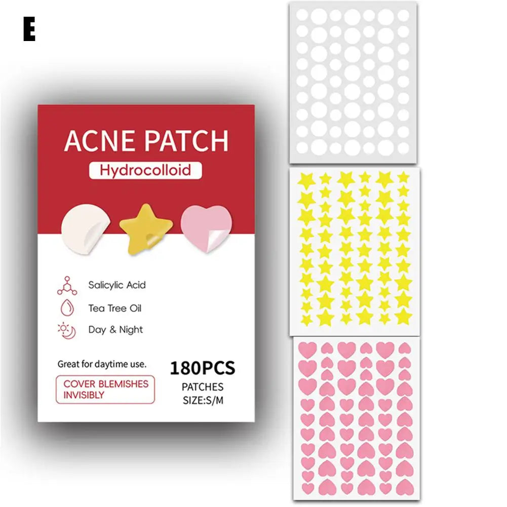 360 Invisible Acne Patches – Hydrocolloid Spot Treatment