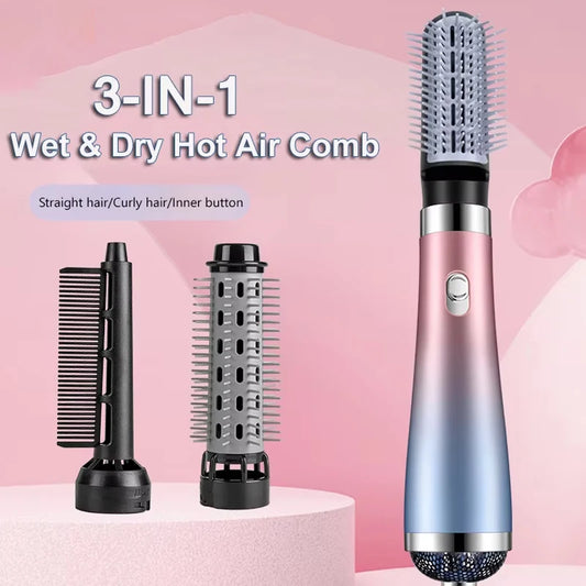 Hair Dryer lonic Hair Straightening Brush