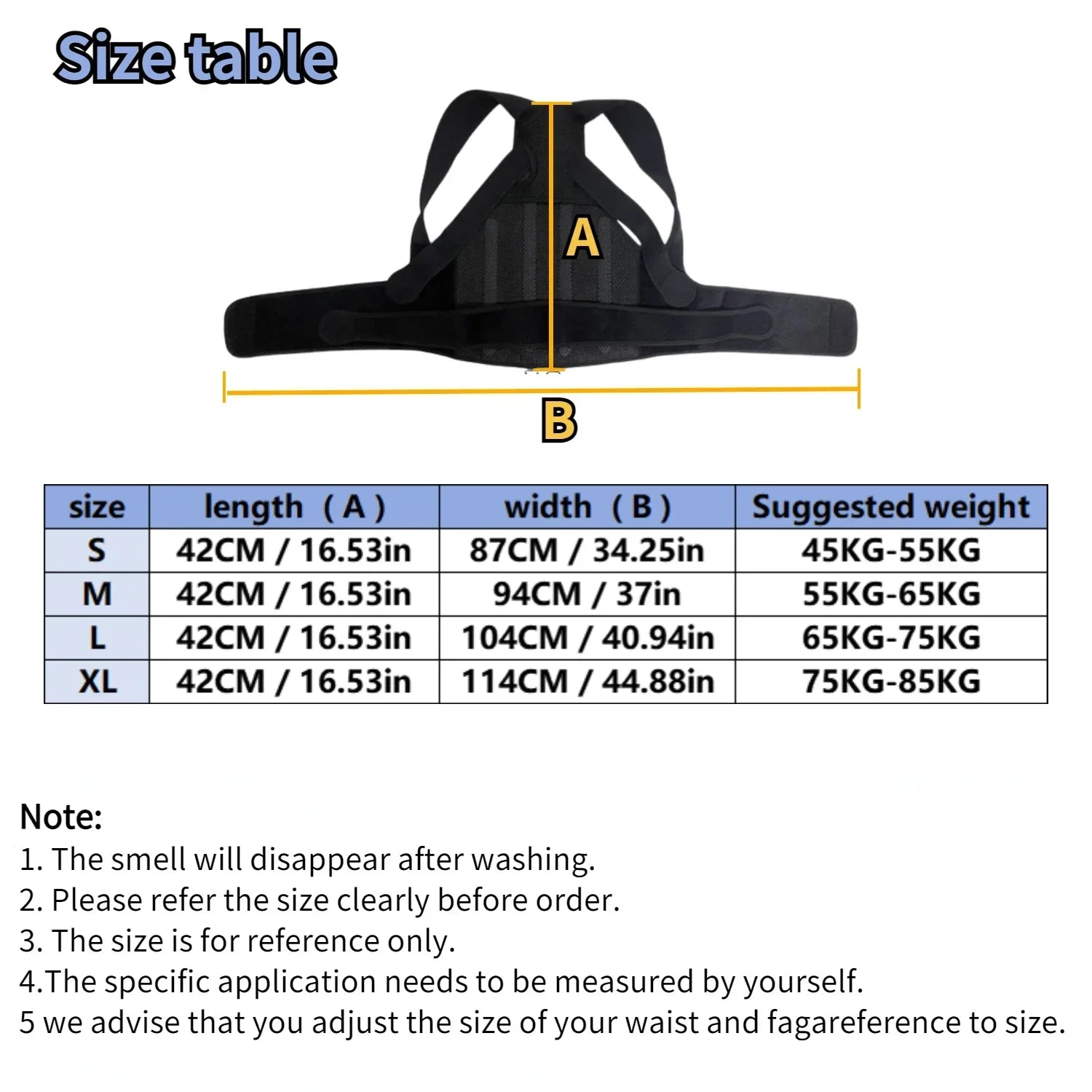 Adjustable Posture Corrector Brace – Men & Women