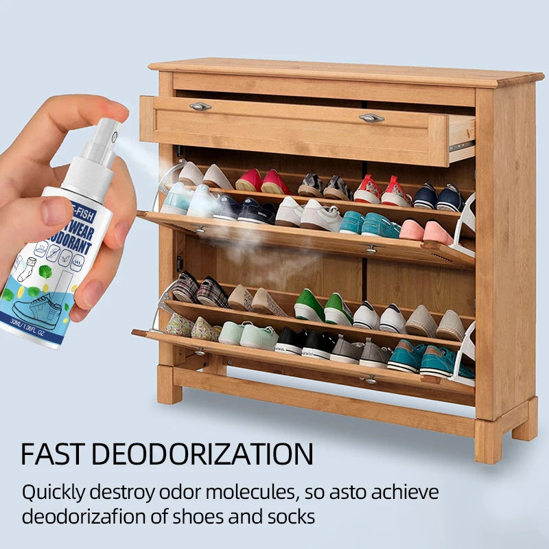 Shoe Odor Removal Spray – Foot & Footwear Freshener