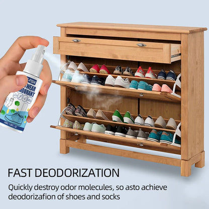 Shoe Odor Removal Spray – Foot & Footwear Freshener