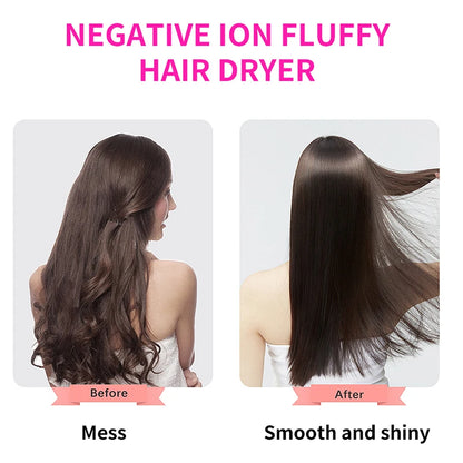 Hair Dryer Brush Portable Hot Air Brush