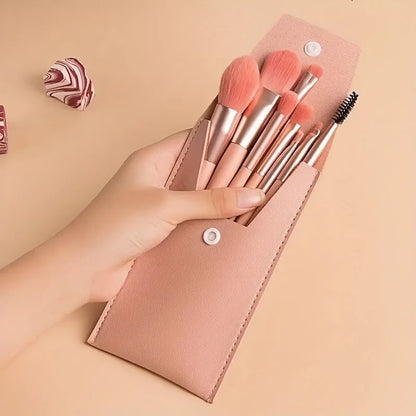 Makeup Brushes 8Pcs Set Travel Makeup Brush K