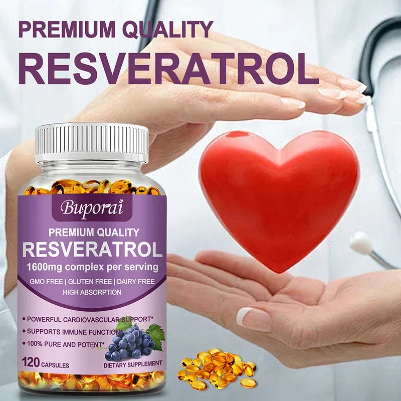 Resveratrol – Natural Antioxidant for Heart & Health