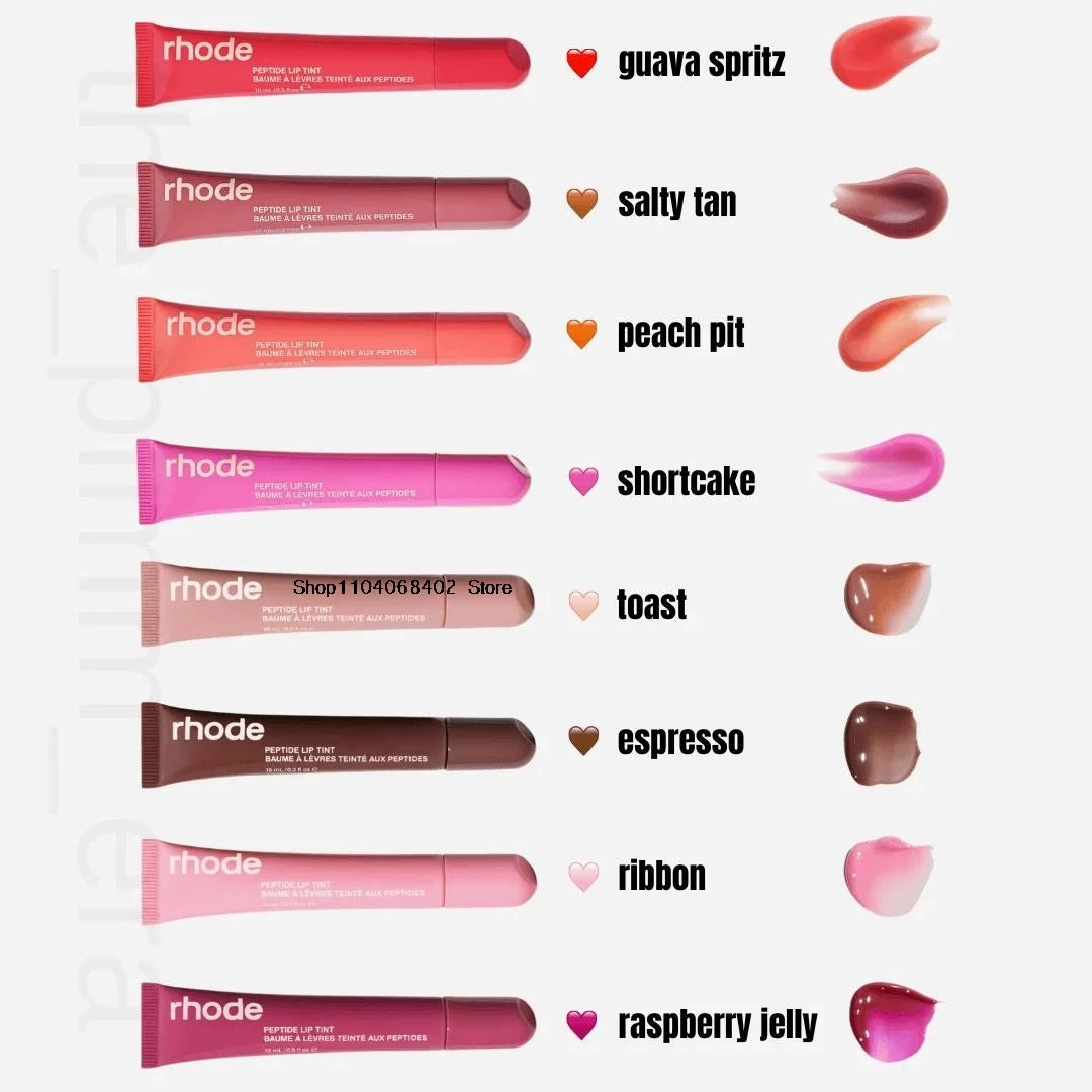 RHODE Cream Blush & Lip Gloss Stick + iPhone Case