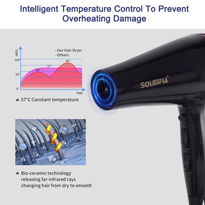 6-Level Professional Hair Dryer