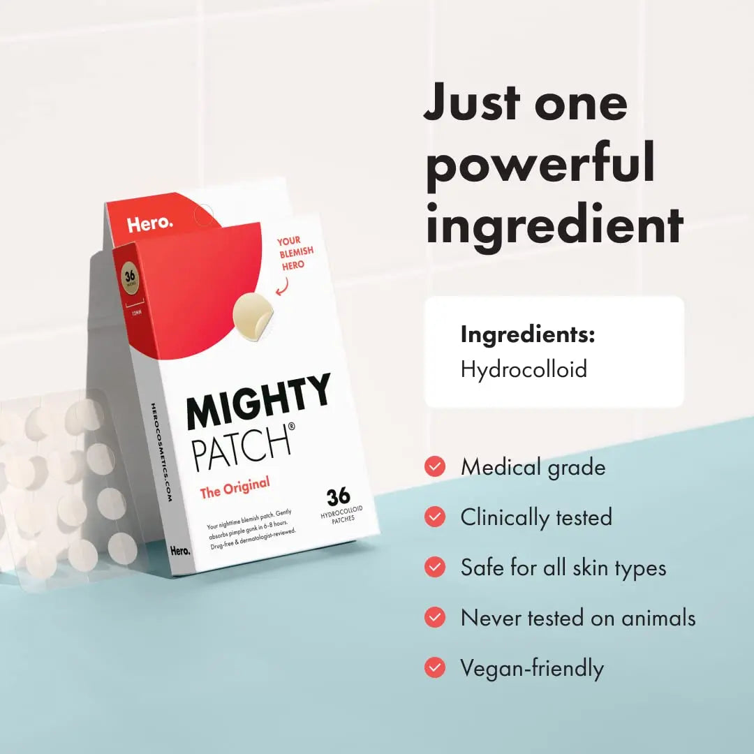 Mighty Patch Original – Acne Pimple Patches by Hero