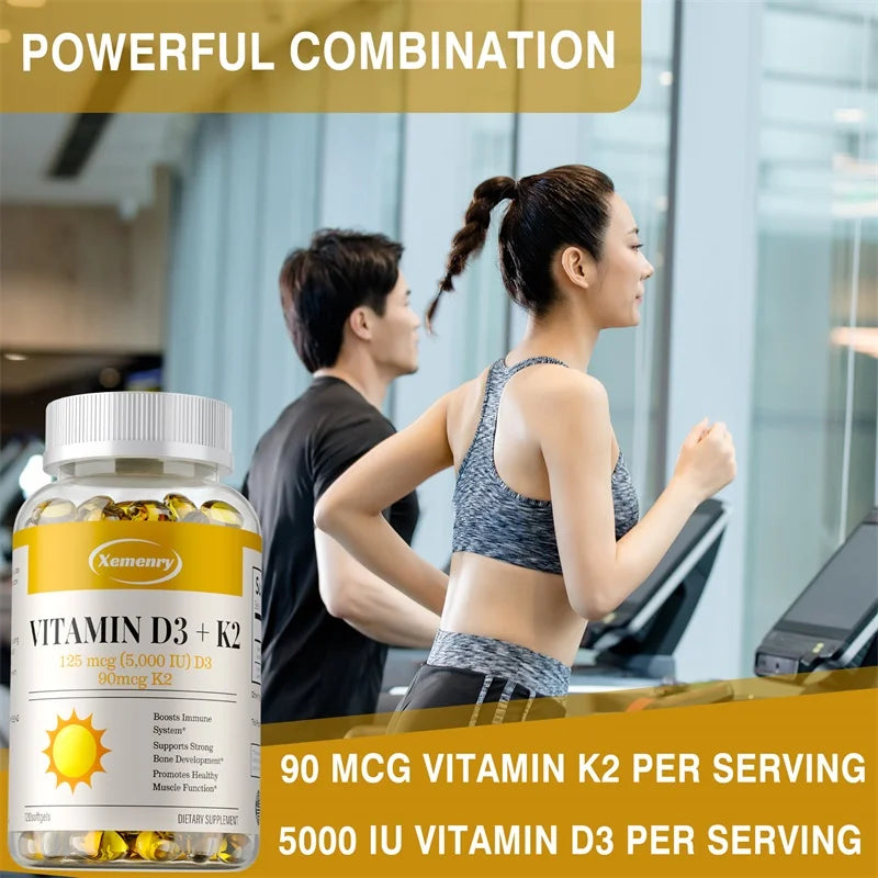 Vitamin D3 K2 Immunity Joint Heart Bone Sleep Support