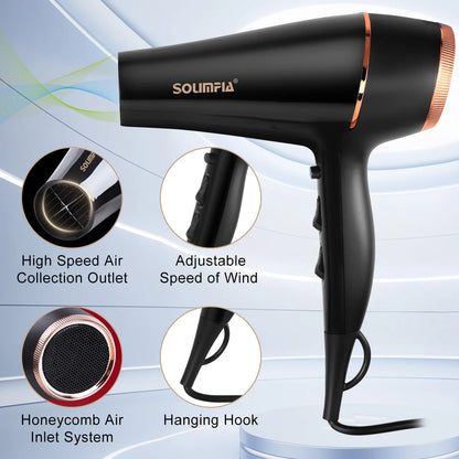 6-Level Professional Hair Dryer