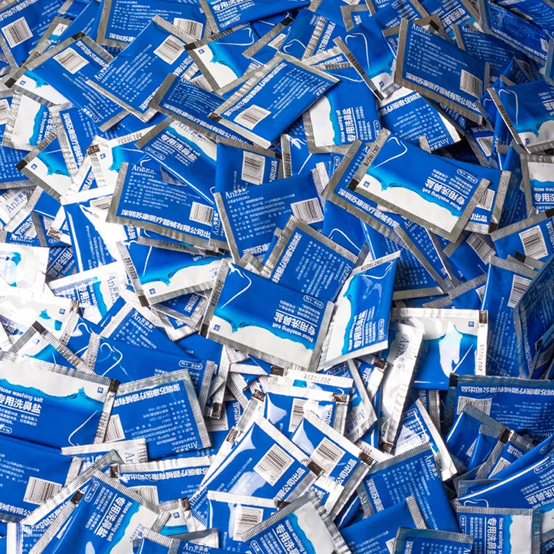 30pcs Nasal Rinse Salt – Allergy & Sinus Relief