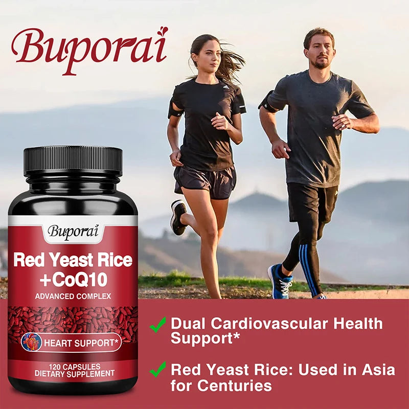 Red Yeast Rice + CoQ10 – Heart, Skin & Brain Support