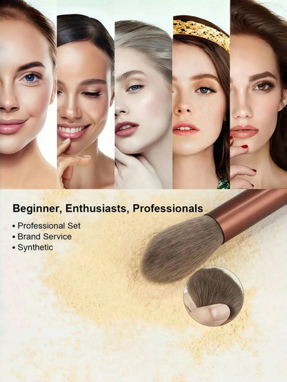13 Soft and Fluffy Professional Makeup Brushes