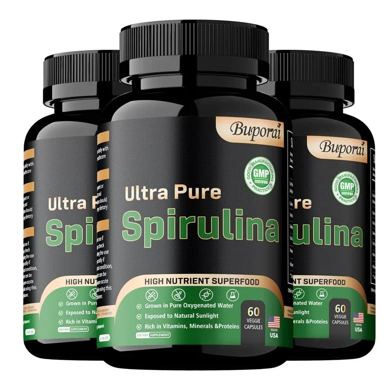 Organic Spirulina - Detoxification, Immune System, Cardiovascular Health