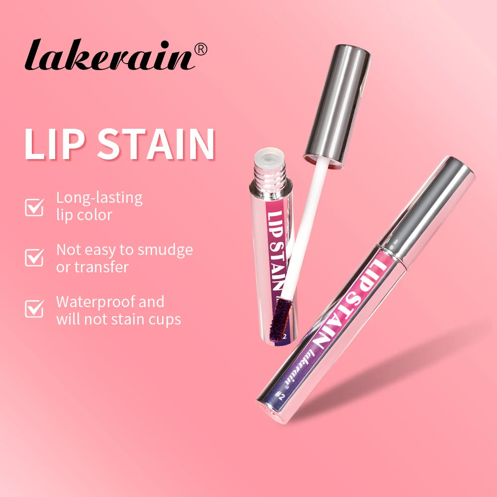 Long-Lasting Waterproof Lip Stain – Pink
