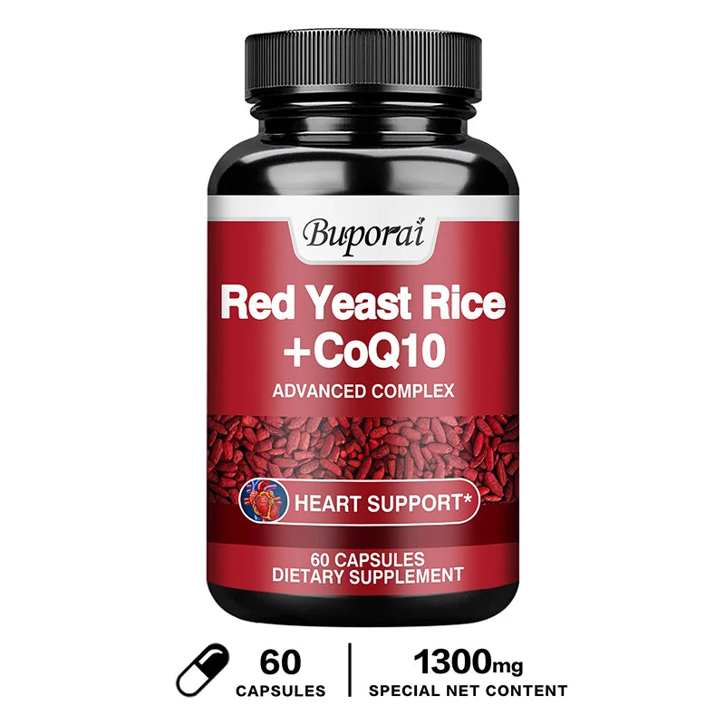 Red Yeast Rice + CoQ10 – Heart, Skin & Brain Support