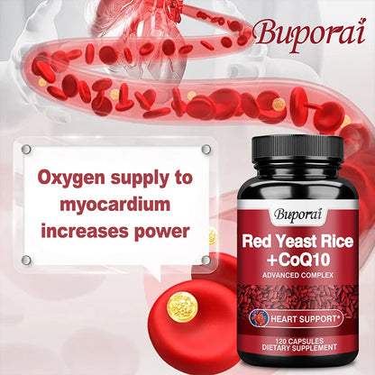 Red Yeast Rice + CoQ10 – Heart, Skin & Brain Support
